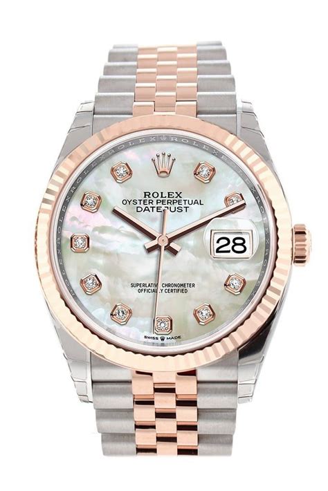 mother of pearl rolex women|rolex 36mm datejust diamond bezel.